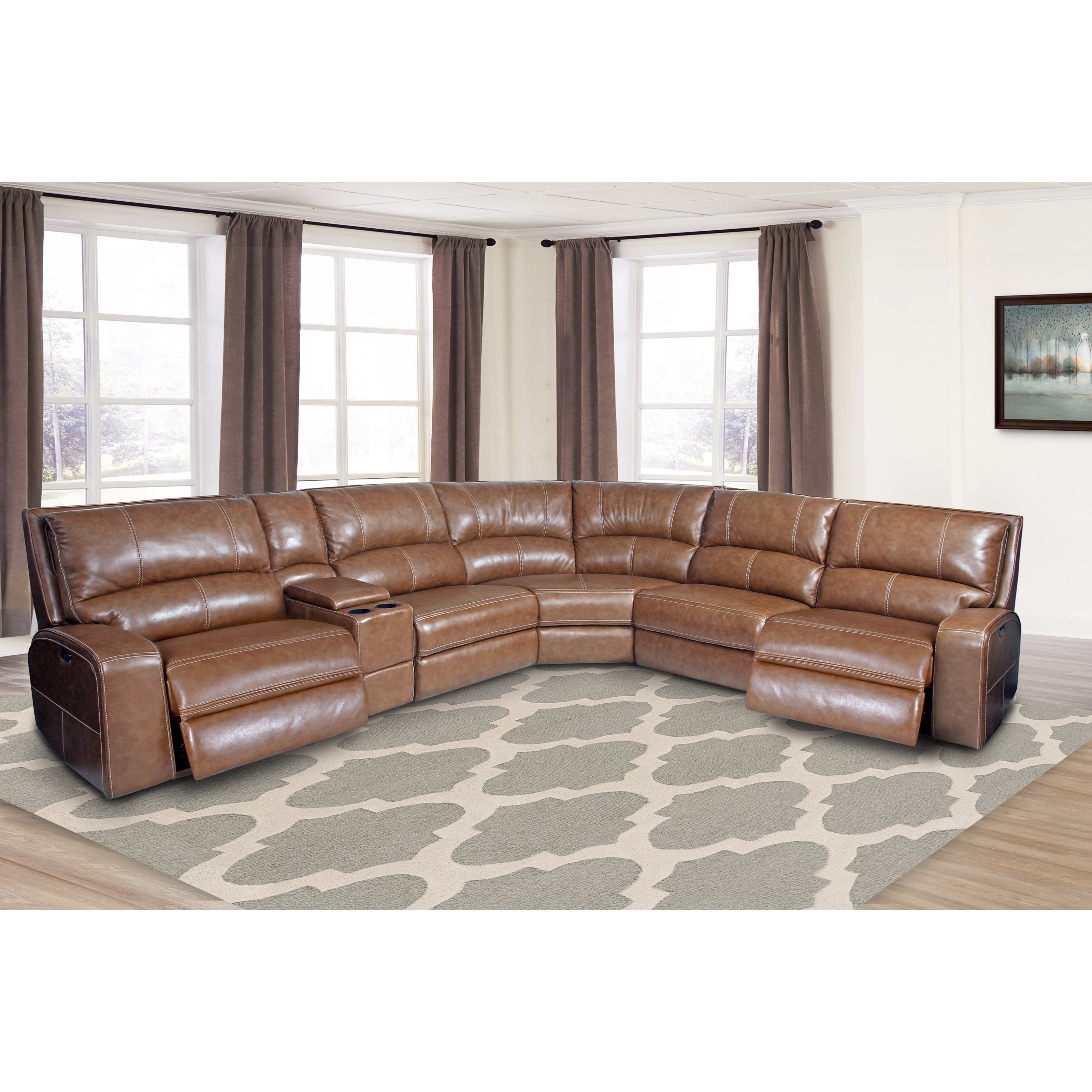 Parker Living Swift Casual Power Reclining Sectional Sofa with Power